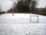 Klzisko na našich kopaniciach v zime 12/2008